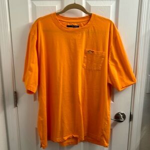 Men's GREG NORMAN Orange T-Shirt Short Sleeve Size XXL